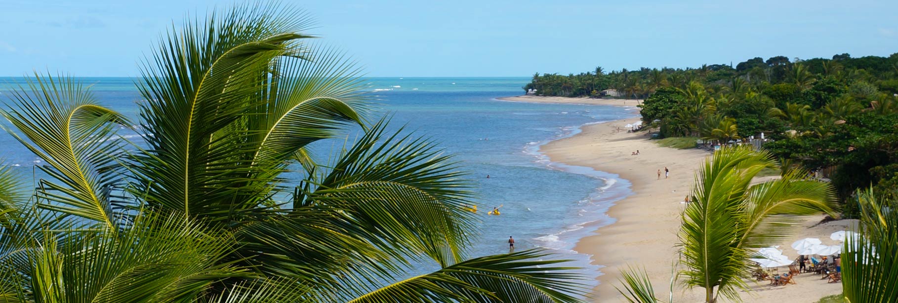 Praia de Araçaípe, a 3 minutos a pé da Vila Jatobá